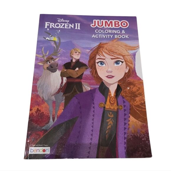 Coloring & Activity Book Set - Disney Jr, Frozen 2 And Mickey Mouse Clubhouse - Picture 3 of 5